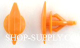 Orange Nylon Weatherstrip Retainers